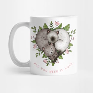 All You need is Love - Cat Mug